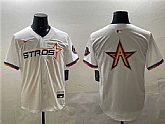 Men's Houston Astros Team Big Logo White 2025 City Connect Limited Stitched Jerseys,baseball caps,new era cap wholesale,wholesale hats
